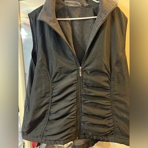 Avenue 22/24 fleece lined vest black